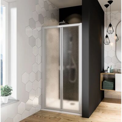 Breuer Fara Falttür Weiß 80 cm - Dusch Tür Breuer Fara Falttür Weiß 80 cm - Dusch Tür