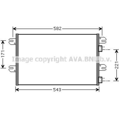 HIGHWAY IV5063 Aluminium Condensor - Airconditioning HIGHWAY IV5063 Aluminium Condensor - Airconditioning