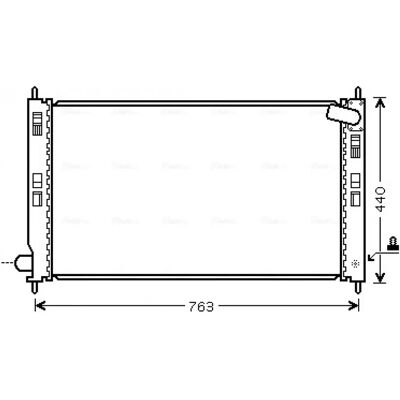 PRASCO MT2201 Aluminium Radiator - Cooling - MITSUBISHI: Outlander 2 SUV, ASX SUV PRASCO MT2201 Aluminium Radiator - Cooling - MITSUBISHI: Outlander 2 SUV, ASX SUV