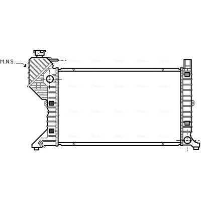 Chłodnica aluminiowa PRASCO MSA2183 - Układ chłodzenia Chłodnica aluminiowa PRASCO MSA2183 - Układ chłodzenia