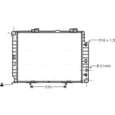 AVA QUALITY COOLING Radiateur - 4045385162727 - Refroidissement moteur - Publicité AVA QUALITY COOLING Radiateur - 4045385162727 - Refroidissement moteur - Publicité