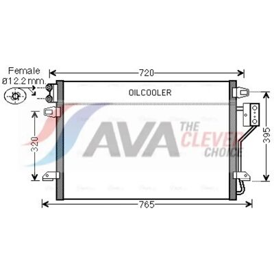 PRASCO CR5106 Aluminium Condenser - Air Conditioner PRASCO CR5106 Aluminium Condenser - Air Conditioner