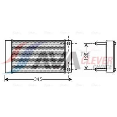 AVA QUALITY COOLING Intercambiador de calor - Cobre AVA QUALITY COOLING Intercambiador de calor - Cobre