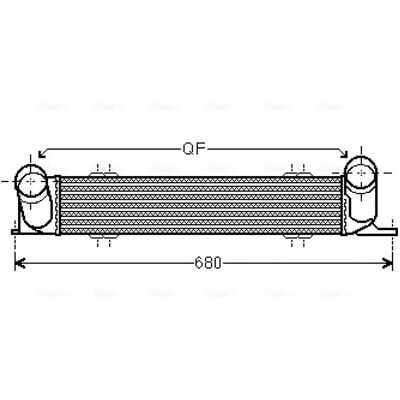 Ενισχυτής PRASCO BW4378 - Αέρας-αέρα, νερό-αέρα, BMW 3 Series, X1, 3-θυρες Ενισχυτής PRASCO BW4378 - Αέρας-αέρα, νερό-αέρα, BMW 3 Series, X1, 3-θυρες