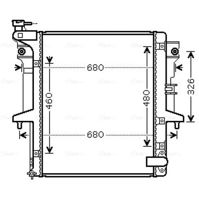 Ava Quality Cooling Mitsubishi L200 DID 2005 Koeler Ava Quality Cooling Mitsubishi L200 DID 2005 Koeler