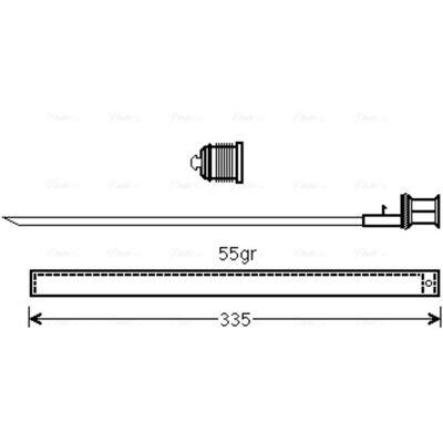 PRASCO MSD601 Entfeuchtungsflasche für Auto-Klimaanlage - Klimaanlagenfilter PRASCO MSD601 Entfeuchtungsflasche für Auto-Klimaanlage - Klimaanlagenfilter