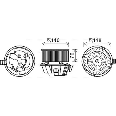 AVA QUALITY COOLING Car Ventilation Fan - Car Ventilation Fan AVA QUALITY COOLING Car Ventilation Fan - Car Ventilation Fan