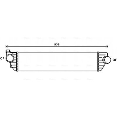 Intercooler PRASCO RTA4498 - Răcire aer pentru Renault Master 3, Opel Movano B Intercooler PRASCO RTA4498 - Răcire aer pentru Renault Master 3, Opel Movano B