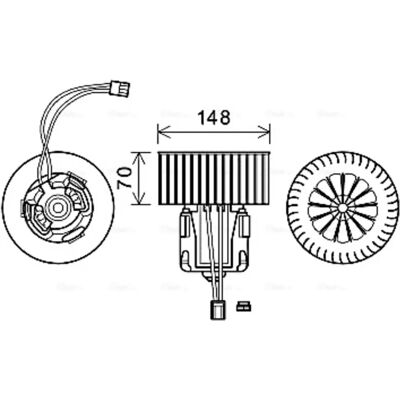 PRASCO BW8540 - Luftzirkulator PRASCO BW8540 - Luftzirkulator