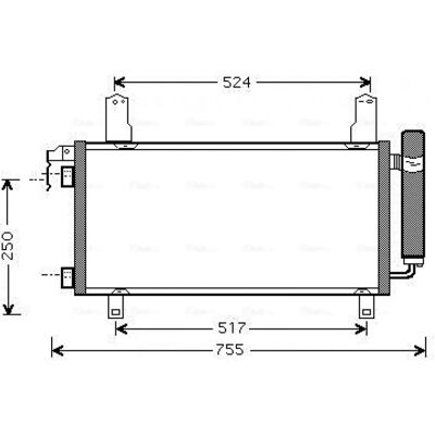 PRASCO MZ5157D Aluminium Kondensator med tørker - Kondensator PRASCO MZ5157D Aluminium Kondensator med tørker - Kondensator