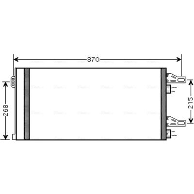 PRASCO CNA5246D Aluminium Condenser PRASCO CNA5246D Aluminium Condenser