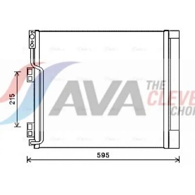 PRASCO DN5355D - Condensor / A/C Radiator - Aluminium PRASCO DN5355D - Condensor / A/C Radiator - Aluminium