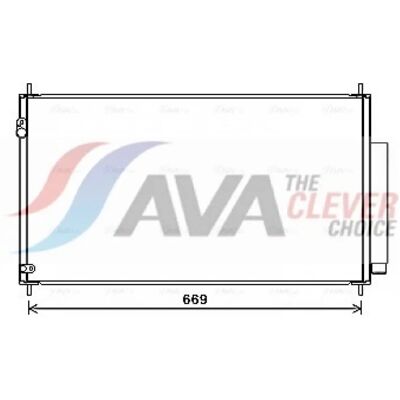 PRASCO HD5290D Aluminum Condenser - Air Conditioning System PRASCO HD5290D Aluminum Condenser - Air Conditioning System