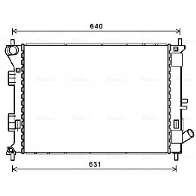 Ava Cooling Hya2335 Radiator - Radiator Ava Cooling Hya2335 Radiator - Radiator
