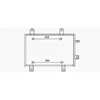 Ava Quality Cooling MZ5284 Condenser - Air Conditioner Ava Quality Cooling MZ5284 Condenser - Air Conditioner
