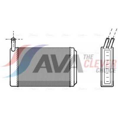 PRASCO VN6061 Radiator System - Heating VW Passat Porsche PRASCO VN6061 Radiator System - Heating VW Passat Porsche