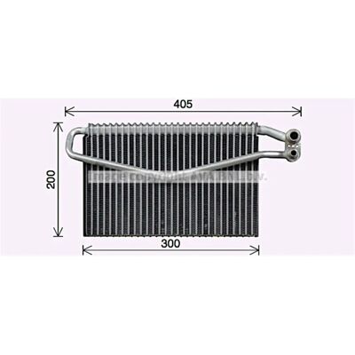 HIGHWAY MEV310 Evaporator - Air Conditioning System HIGHWAY MEV310 Evaporator - Air Conditioning System