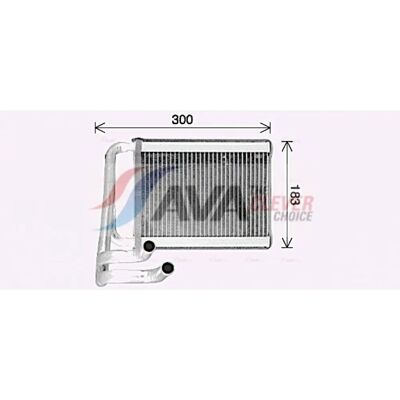 Hyundai KA6306 Radiator - Varmeudskifter - 2 Års Garanti Hyundai KA6306 Radiator - Varmeudskifter - 2 Års Garanti