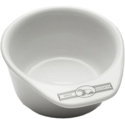 JOGRABO Tasse de rasage ronde en céramique blanche - Tasse de rasage JOGRABO Tasse de rasage ronde en céramique blanche - Tasse de rasage