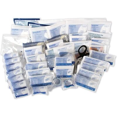 Medichest Ensemble de recharge pour trousse de secours - DIN 13169 - Publicité Medichest Ensemble de recharge pour trousse de secours - DIN 13169 - Publicité