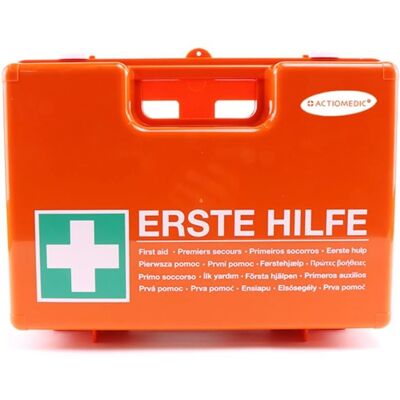 GRAMM Erste-Hilfe-Koffer - Stoßfest, Wandmontage, DIN 13157 GRAMM Erste-Hilfe-Koffer - Stoßfest, Wandmontage, DIN 13157