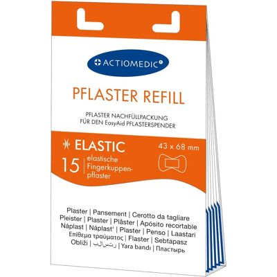 ACTIOMEDIC EasyAid Bandages pour Doigts Élastiques - Pansements de Premiers Secours - Publicité ACTIOMEDIC EasyAid Bandages pour Doigts Élastiques - Pansements de Premiers Secours - Publicité