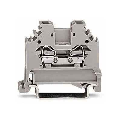Bloque de terminales Wago 280-104 - 2 polos, 5 mm, Resorte, para Ex i Bloque de terminales Wago 280-104 - 2 polos, 5 mm, Resorte, para Ex i