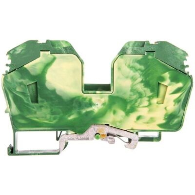 Terminal de protección WAGO 285-637 - Resorte, 16mm, Verde/Amarillo Terminal de protección WAGO 285-637 - Resorte, 16mm, Verde/Amarillo
