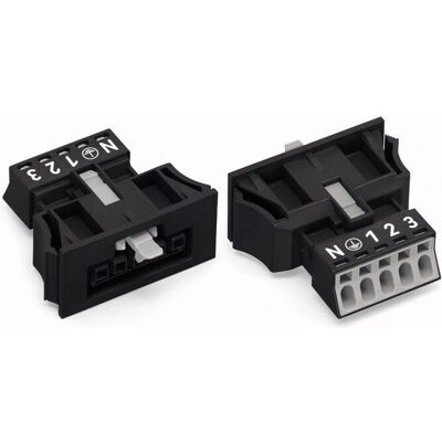 Wago 890-705 Drahtverbinder - Schwarz Wago 890-705 Drahtverbinder - Schwarz