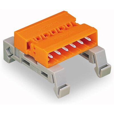 Bornes Wago 232-534/007-000 - 4 pôles - Orange Bornes Wago 232-534/007-000 - 4 pôles - Orange
