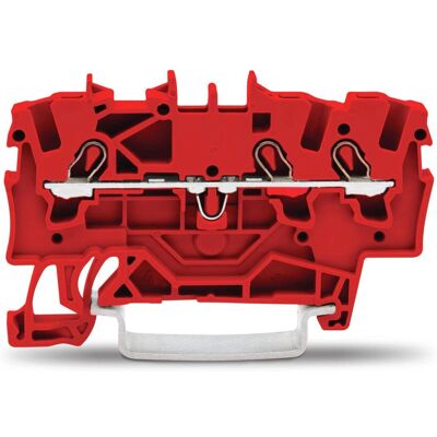 WAGO 2001-1303 Anschlussklemme - 3 Leiter - Rot WAGO 2001-1303 Anschlussklemme - 3 Leiter - Rot