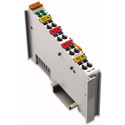 WAGO 750-433 Digitale Eingangsklemme - 4-Kanal, 24V, 0,2ms - Feldbusmodul WAGO 750-433 Digitale Eingangsklemme - 4-Kanal, 24V, 0,2ms - Feldbusmodul