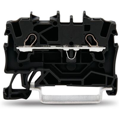 Terminal WAGO 2001-1205 - 2 Conductores - Negro Terminal WAGO 2001-1205 - 2 Conductores - Negro