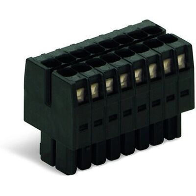 Bloque terminal Wago 713-1103 - 6 polos, Negro Bloque terminal Wago 713-1103 - 6 polos, Negro