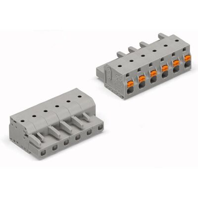 Conector de cable Wago 2231-206/026-000 - Gris Conector de cable Wago 2231-206/026-000 - Gris