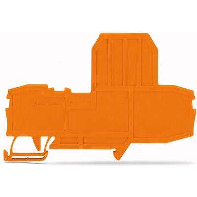 Plaque d'extrémité Wago 2006-992 - Accessoire pour borne - Orange - Publicité Plaque d'extrémité Wago 2006-992 - Accessoire pour borne - Orange - Publicité