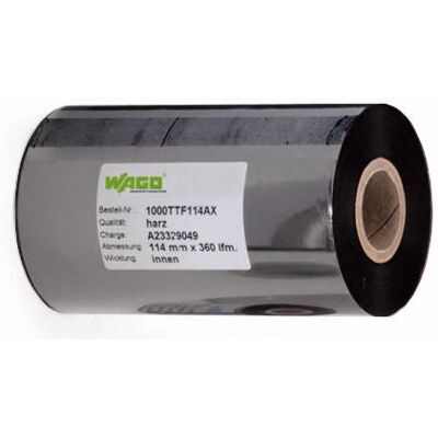 Wago 258-157 Thermotransferband - Drahtmarkierungen & Polyesteretiketten Wago 258-157 Thermotransferband - Drahtmarkierungen & Polyesteretiketten