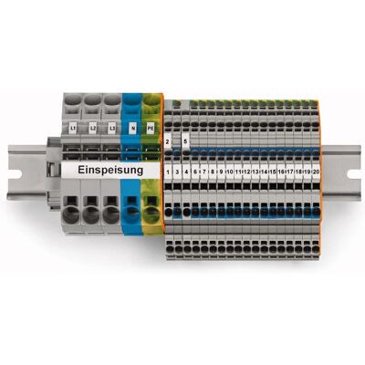 Wago 821-123 Verteiler - Mehrfarbig, Hauptpanel Wago 821-123 Verteiler - Mehrfarbig, Hauptpanel