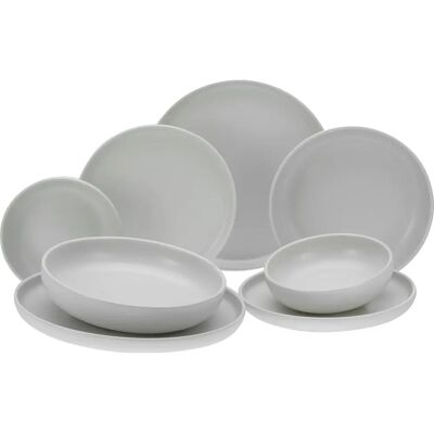 CREATABLE Uno Offwhite Ensemble de Vaisselle - 8 pièces Europeen CREATABLE Uno Offwhite Ensemble de Vaisselle - 8 pièces Europeen