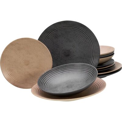 Creatable 12-teilige Essteller-Set - Porzellan Creatable 12-teilige Essteller-Set - Porzellan