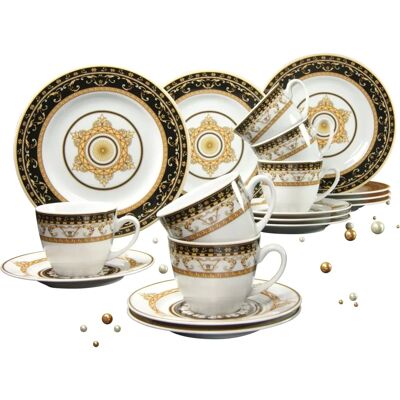 Service à Café Majestosa de CreaTable - 18 pièces pour 6 personnes - Publicité Service à Café Majestosa de CreaTable - 18 pièces pour 6 personnes - Publicité