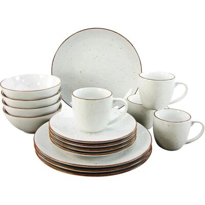 Creatable VINTAGE NATURE 16-tlg. Geschirrset für 4 Personen Creatable VINTAGE NATURE 16-tlg. Geschirrset für 4 Personen