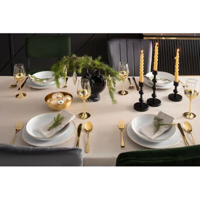 LEONIQUE - Elisetta - Goldband - 12-tlg - Tableware set LEONIQUE - Elisetta - Goldband - 12-tlg - Tableware set