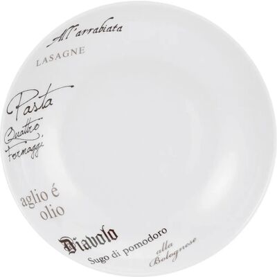 CREATABLE Gustoso 6er Weiß Pastateller - Essteller CREATABLE Gustoso 6er Weiß Pastateller - Essteller