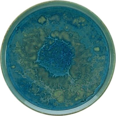 Creatable Yuki 28cm Vert Bleu Assiette - Dinner Plate Creatable Yuki 28cm Vert Bleu Assiette - Dinner Plate