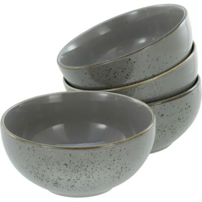 CreaTable Nature Collection - Cuenco y Plato - Gris CreaTable Nature Collection - Cuenco y Plato - Gris