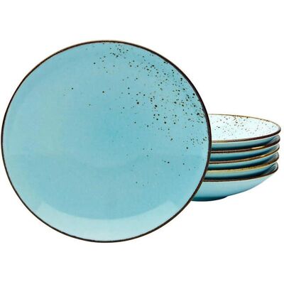 Creatable NATURE COLLECTION Suppenteller - 22cm Steinzeug-Set für 6 Creatable NATURE COLLECTION Suppenteller - 22cm Steinzeug-Set für 6