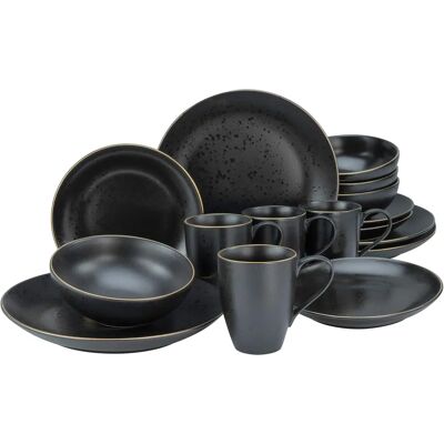 Ensemble de Vaisselle Industriel Creatable - 16 pièces pour 4 Ensemble de Vaisselle Industriel Creatable - 16 pièces pour 4