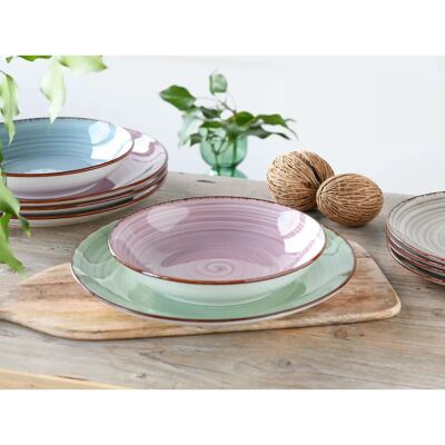CREATABLE Samba Bunt 12-teiliges Porzellan-Geschirrset - Geschirr-Set CREATABLE Samba Bunt 12-teiliges Porzellan-Geschirrset - Geschirr-Set