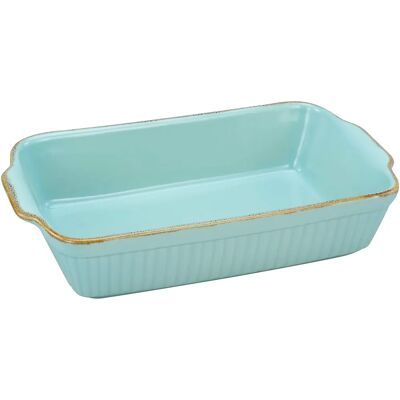 CreaTable Classic Vintage - Plat à gratin - Rectangulaire, Menthe, 34x20x7.5cm - Publicité CreaTable Classic Vintage - Plat à gratin - Rectangulaire, Menthe, 34x20x7.5cm - Publicité